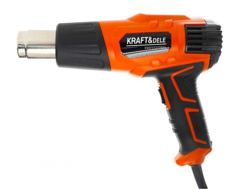 KRAFT&DELE Elektryczna Opalarka 2000w Dysze 2 Biegi Zestaw KD10391