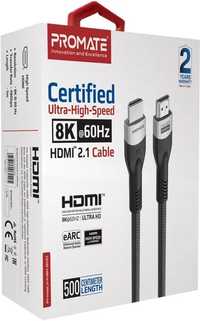 HDMI Promate v.2.1 5м 8k 60hz, 4k 120hz