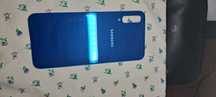 Capa traseira Samsung S7 edge azul novo
