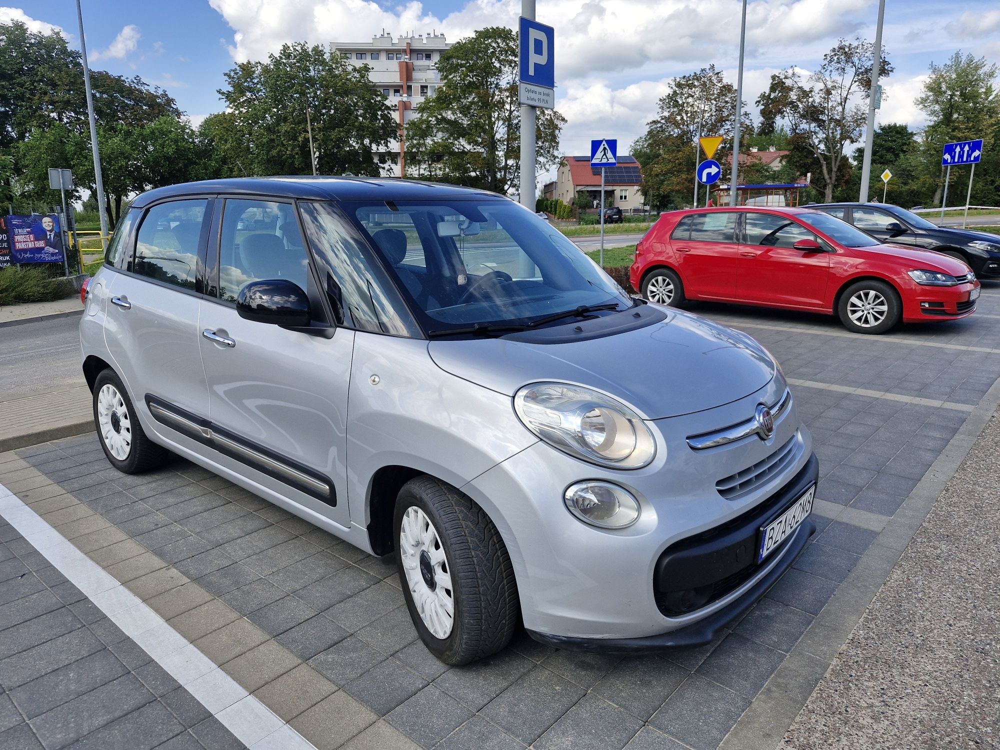 Fiat 500L 1.4b klima, tempomat, nawigacja