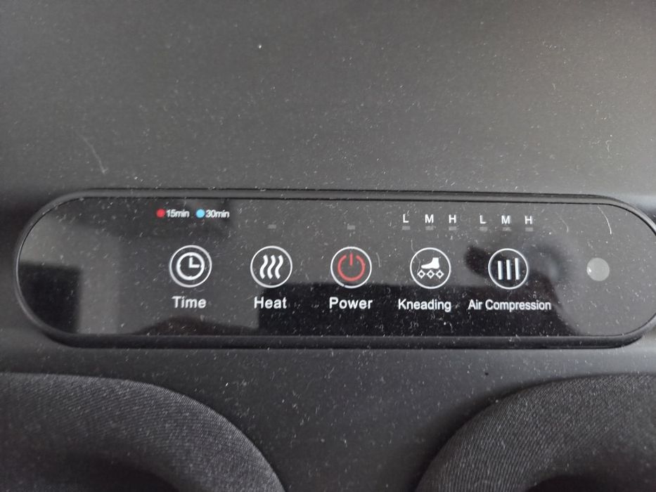 Masażer Stóp GRZANIE KOMPRESJA UGNIATANIE 3 tryby  ekran lcd