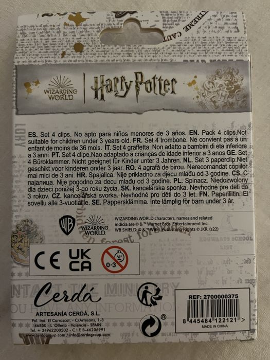 CLIPS PACK x4 - Harry Potter