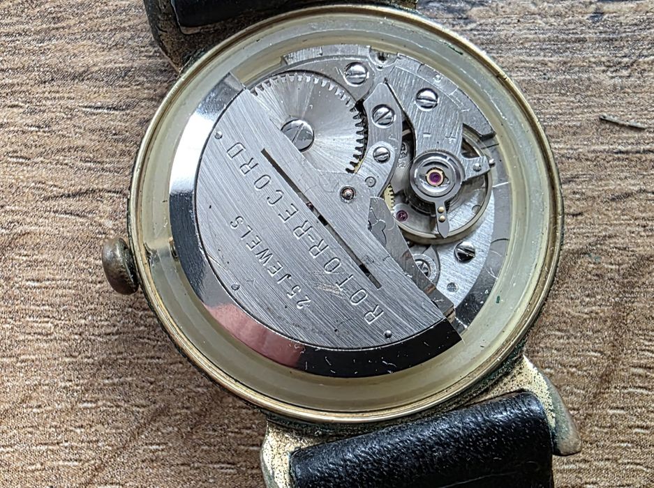 Fama automat rotor record 25 jewels automatic mechaniczny