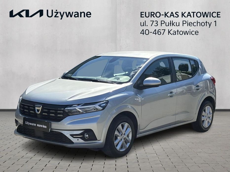 Dacia Sandero Salon PL / 1-WŁ / 1.0 TCe 90 KM / Automat / Bogate wyposażenie /