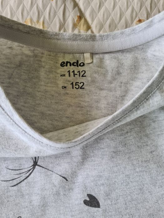 T-shirt koszulka Endo 152 szara dmuchawce