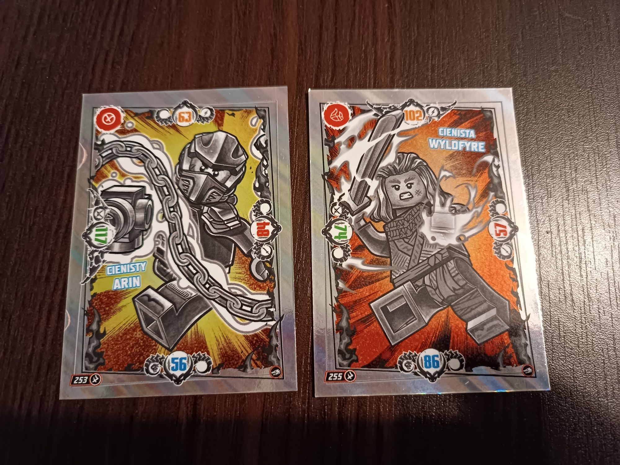 Karty lego ninjago seria 10