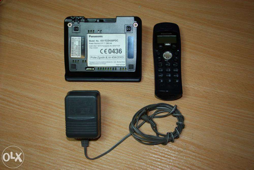 Telefon bezprzewodowy Panasonic KX-TCD430PDC