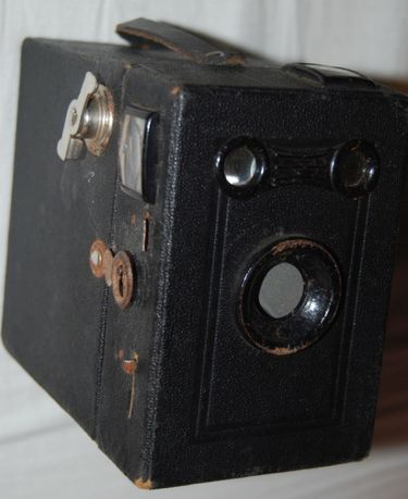 Balda Record Box około 1933r Stary aparat pudełkowy przedwojenny