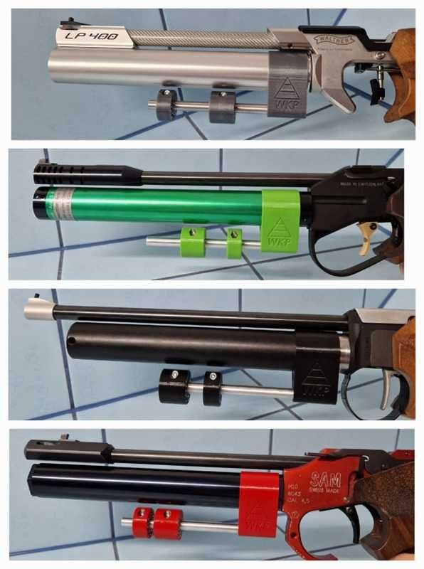 Belka z obciążnikami do pistoletów PCP CO2 Walther Morini SAM FWB