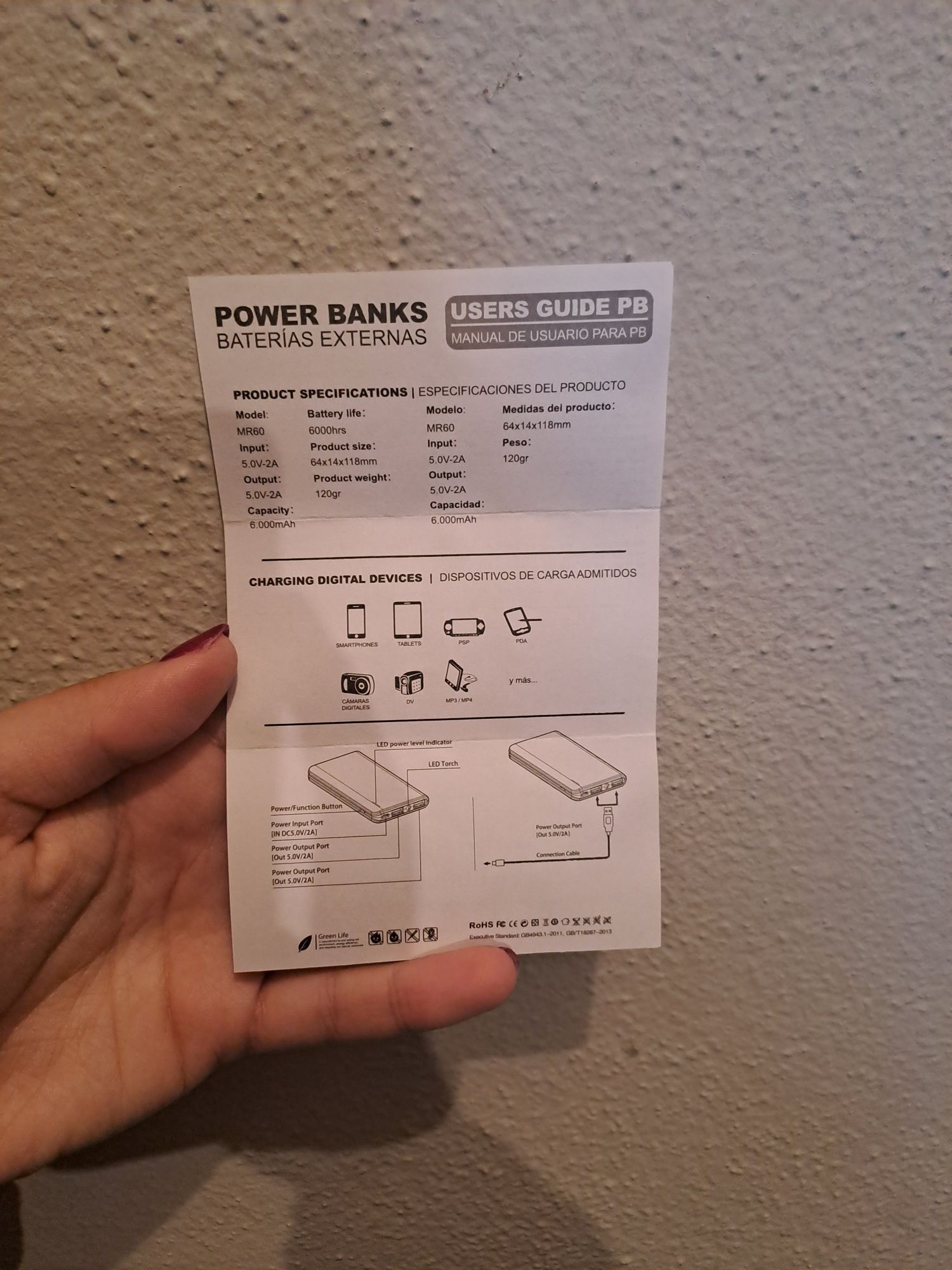 Power Bank Mr. Wonderful