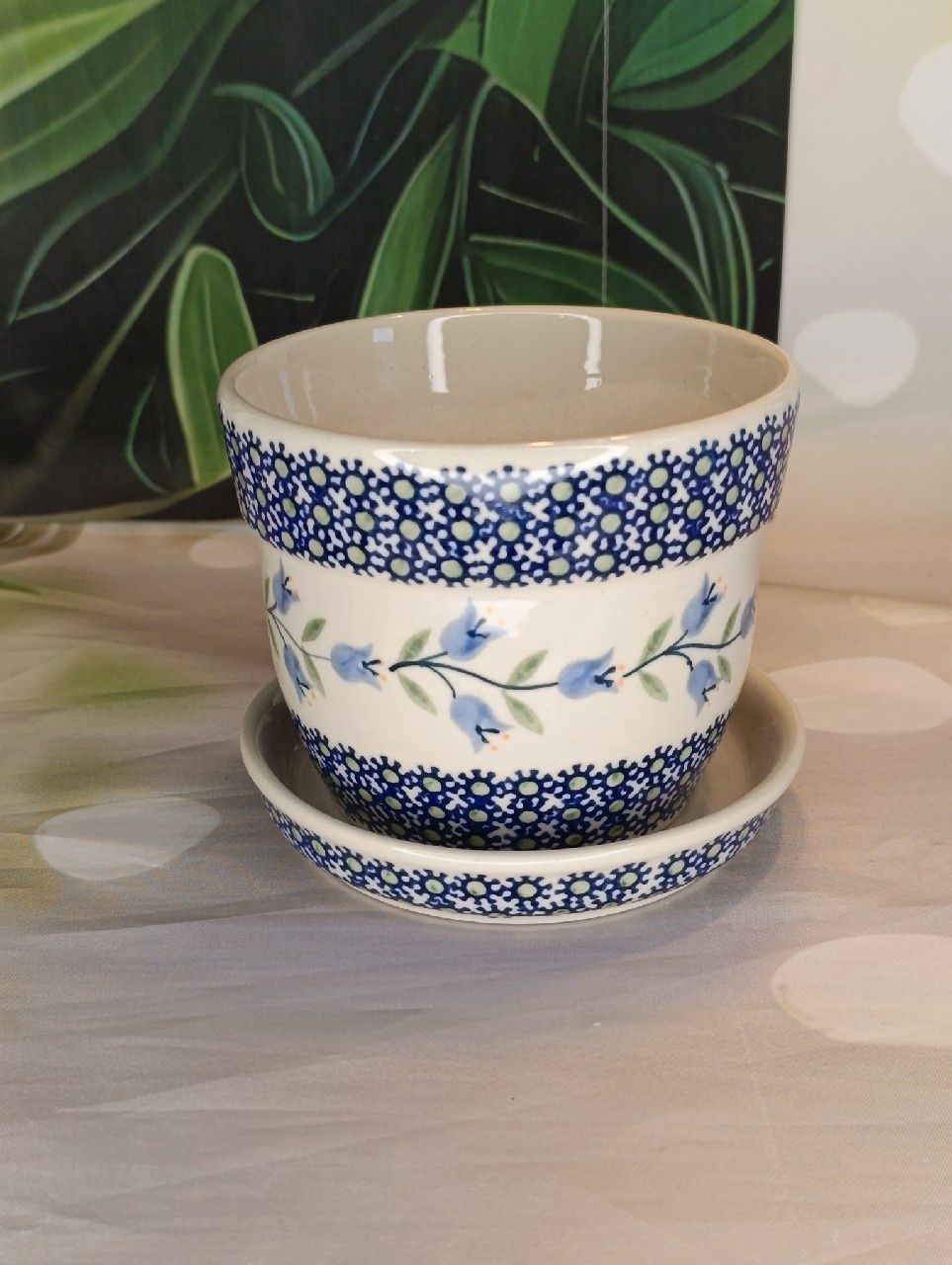 *Doniczka ceramiczna 1 litr osłonka na kwiaty ceramika Bolesławiec