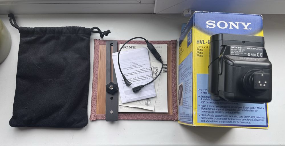Фотовспышка Sony hvl-f32x как новая
