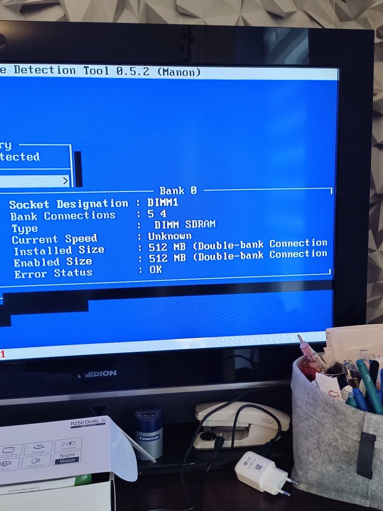 Komputer PC retro P4 1.7Ghz