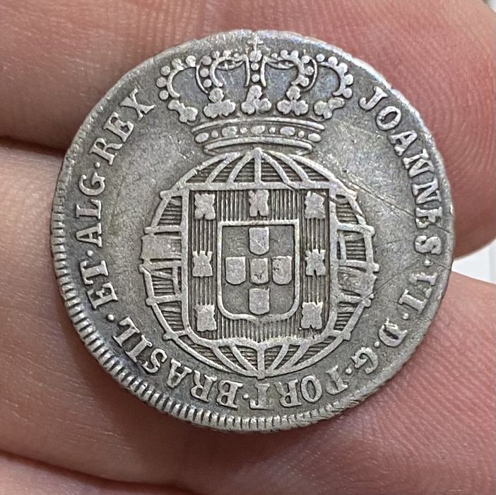 Moeda 6 Vintens 120 Reis D JOAO VI