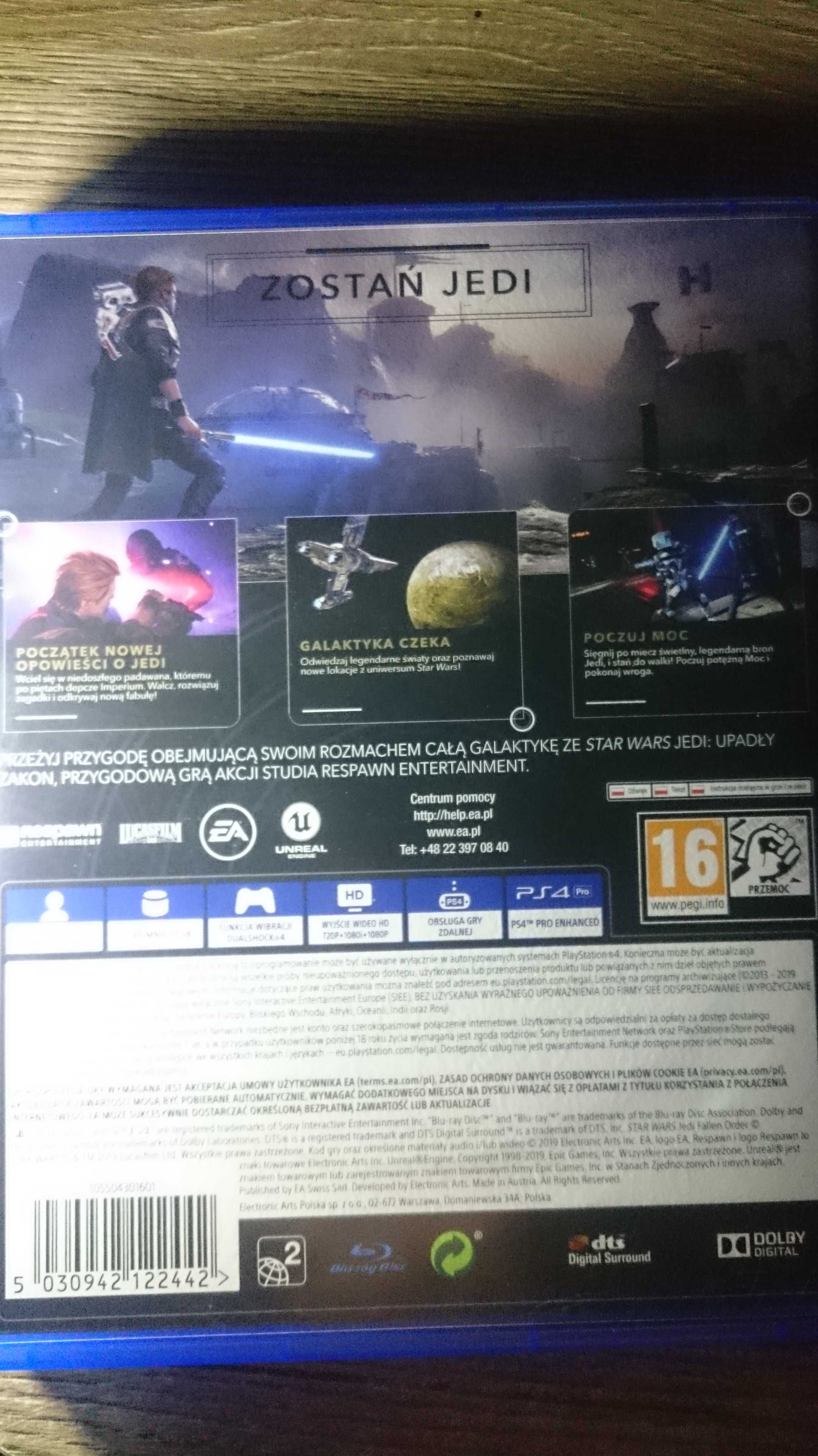 Gra Star Wars Jedi Upadły Zakon IDEAŁ PS4 Playstation 4 gwiezdne wojny