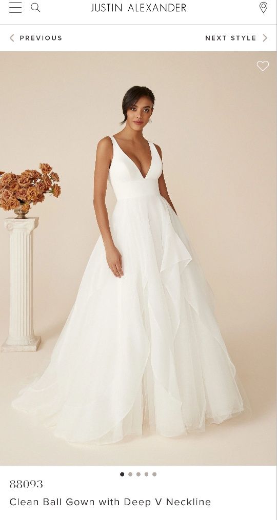 Vestido noiva Justin Alexander