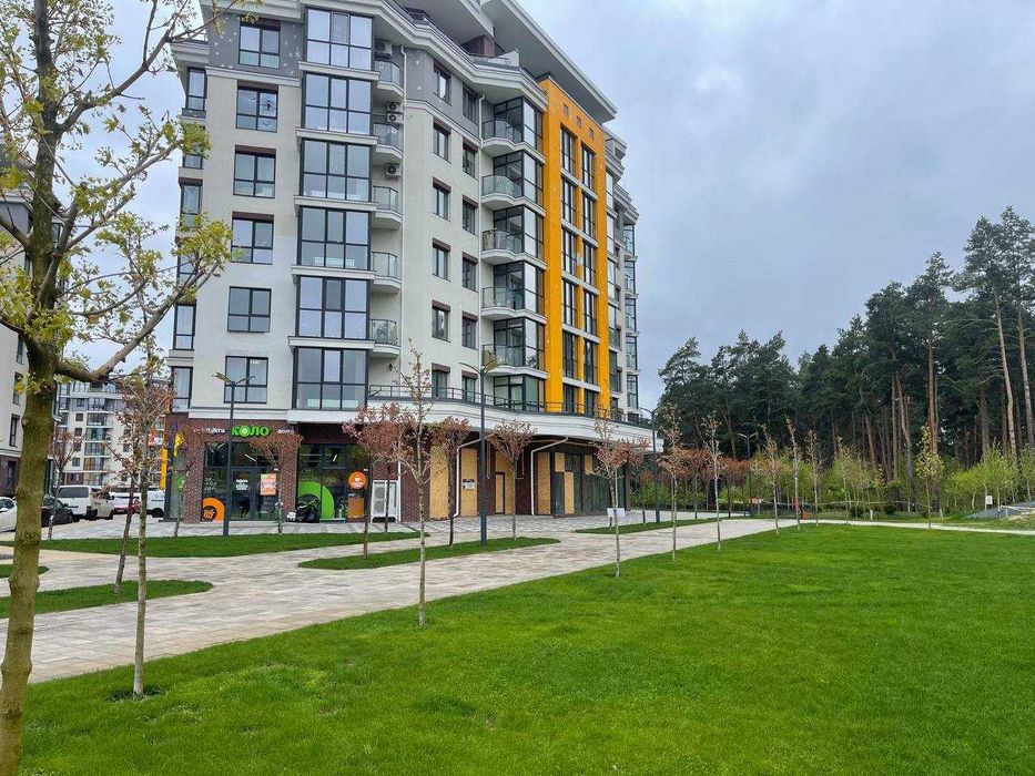 ЖК «На Прорізній» фасад комерційного приміщення  73 м2, Буча