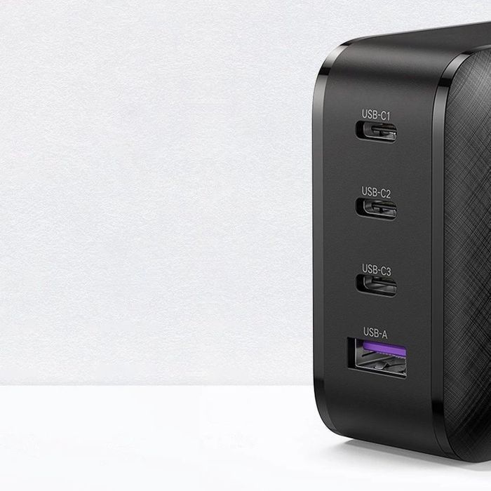 Ugreen szybka ładowarka GaN PPS 65W USB / 3x USB C QC 3.0 SCP FCP AFC