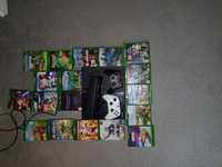 Xbox one +Kinect+dwa pady+18 gier