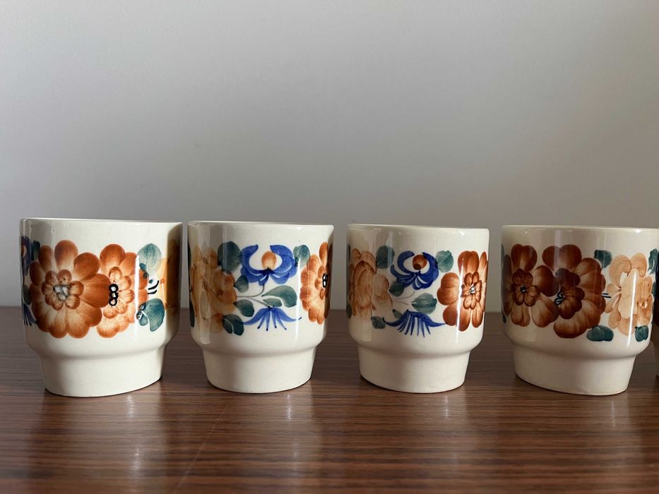 komplet czarek Włocławek - 6 sztuk