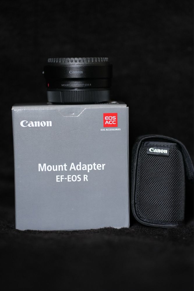 Adaptador Canon EF-EOS R – Como Novo