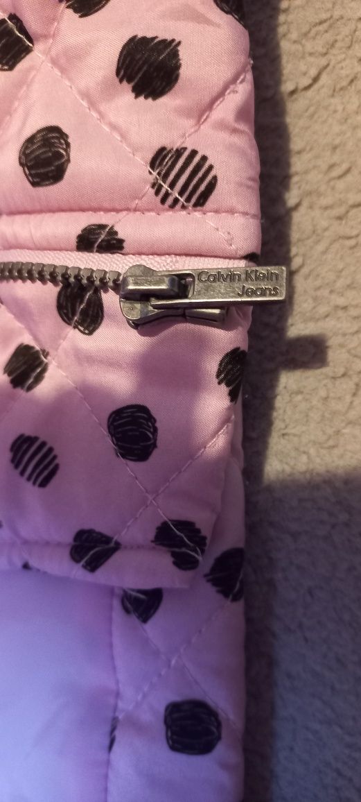 104/110 Calvin Klein kamizelka bezrękawnik ocieplacz