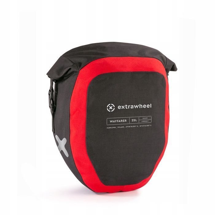 EXTRAWHEEL WAYFARER Cordura Sakwy Tylne 2x25L