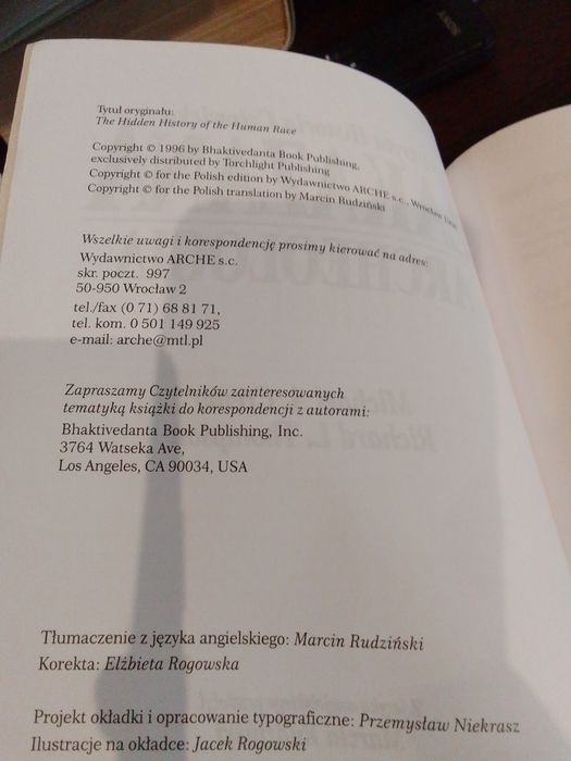 Książka pt."Zakazana Archeologia. Ukryta historia człowieka"