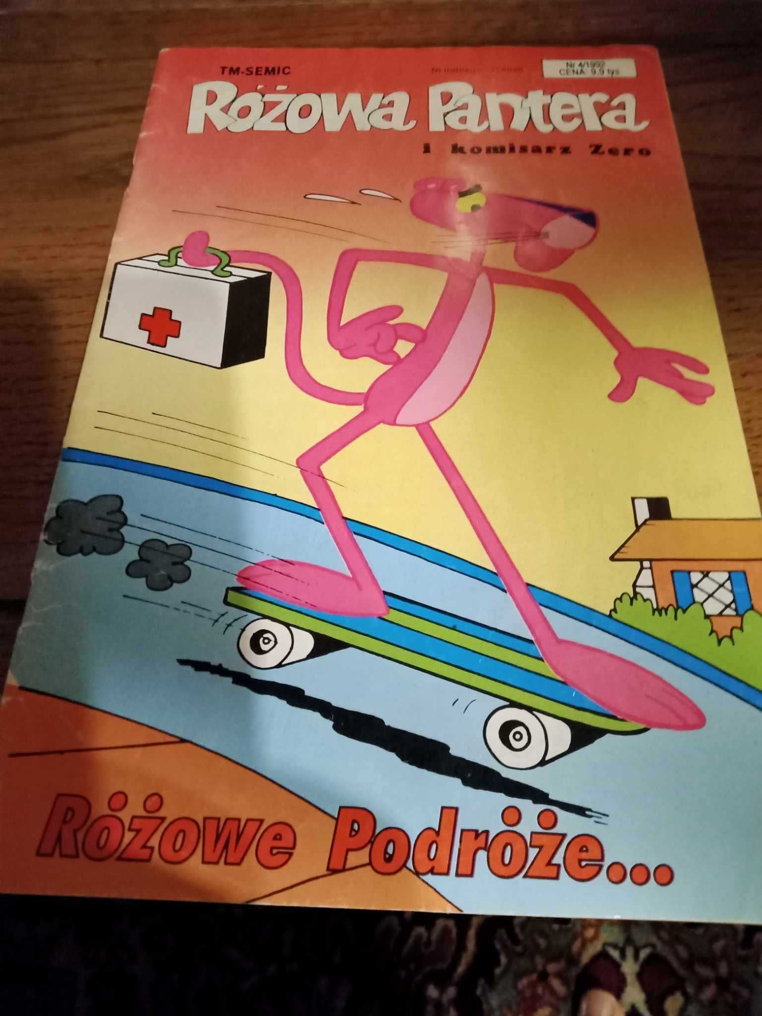 Komiks Różowa Pantera  4/1992.