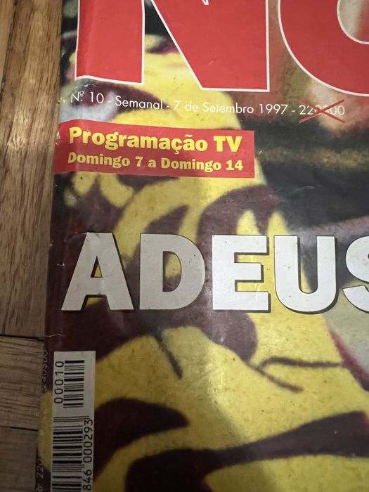 Revista antiga princesa diana 1997