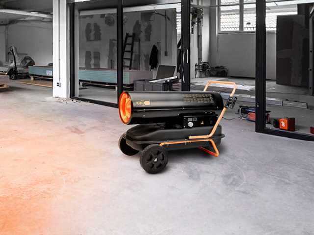 Теплова гармата NEO дизельна обігрівач 60кВт тепловая пушка дизильная