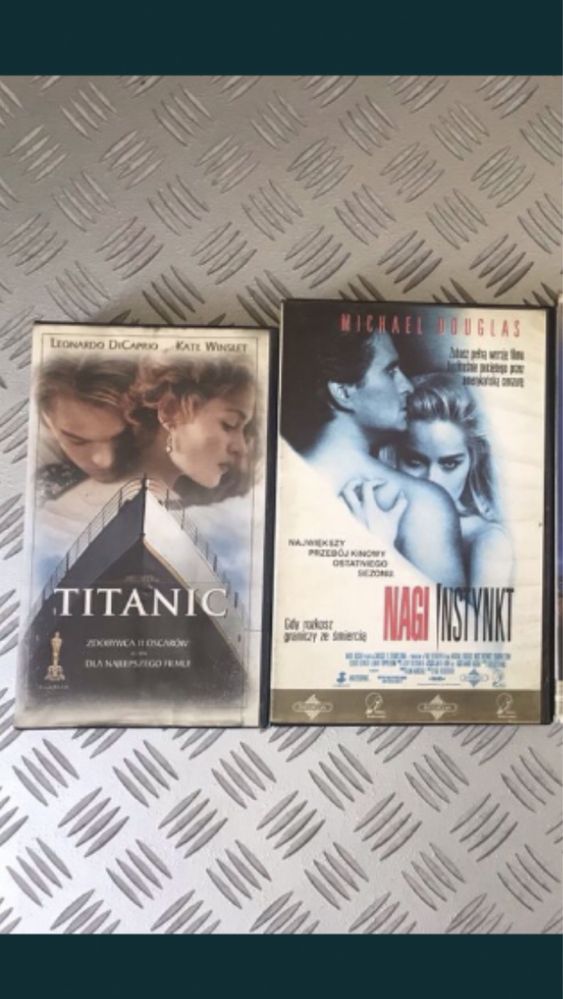 Filmy hity kinowe VHS