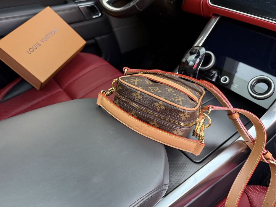 Louis Vuitton сумка мужская коричневая кожаная оригинал