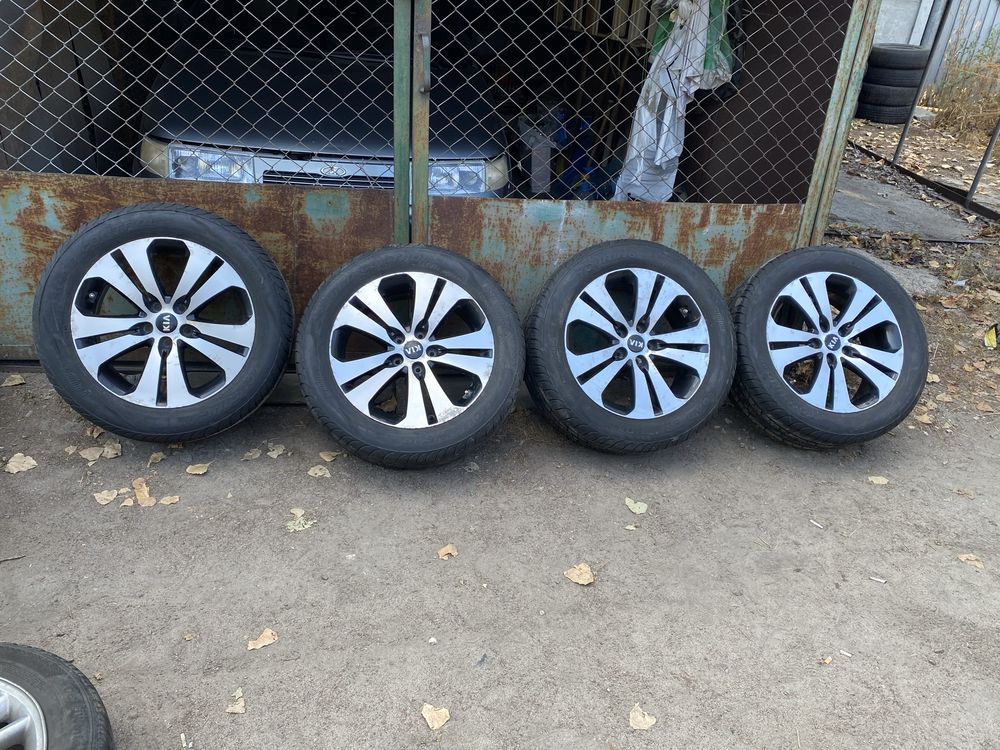 Диски литые hyundai kia r18 5x114.3 7jx18 ET40.5