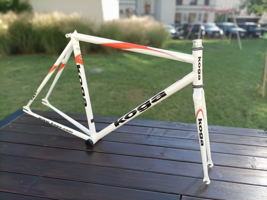 Unikatowy frameset KOGA - rama widelec stery - ostre koło fixie single