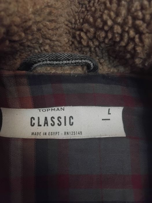 Джинсовая куртка TOPMAN L