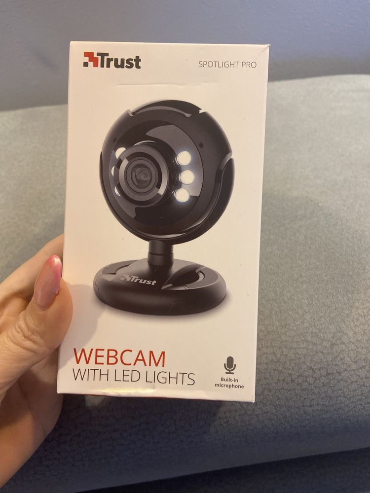Kamera webcam with led light pud