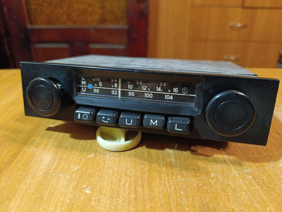 Авто радио ретро "Blaupunkt Mannheim"  1970-72 год