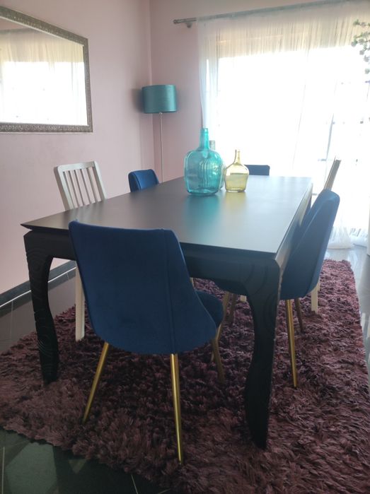 Mesa de jantar  retangular