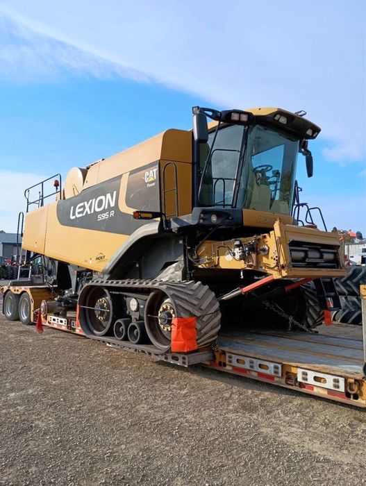 Claas lexion 595 2010 уже в пути