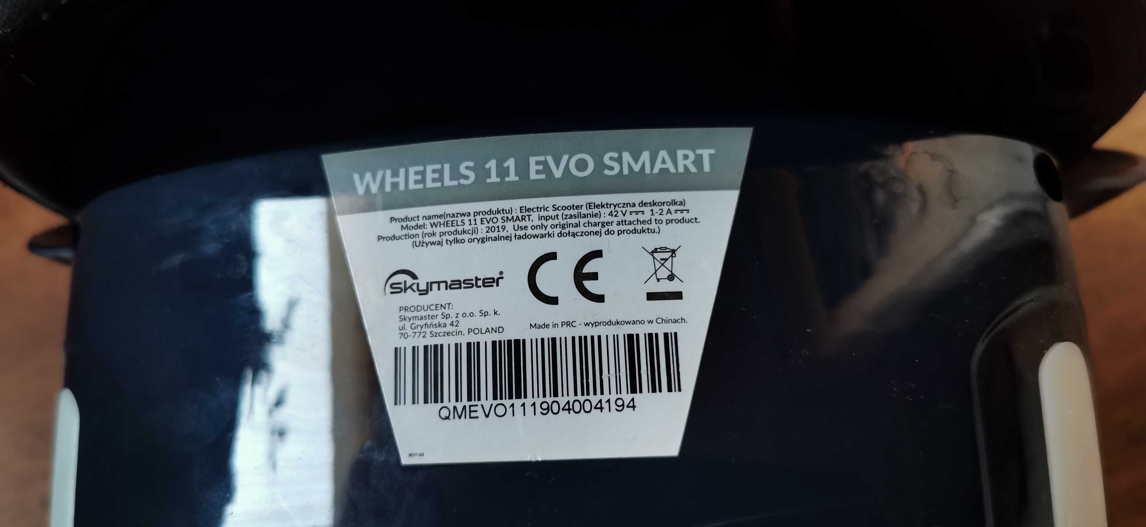 Deskorolka elektryczna Skymaster wheels 11 Evo Smart