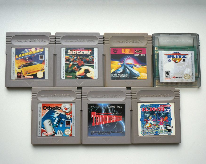 Ігри на Game Boy (GameBoy, геймбой, гейм бой, можна окремо)