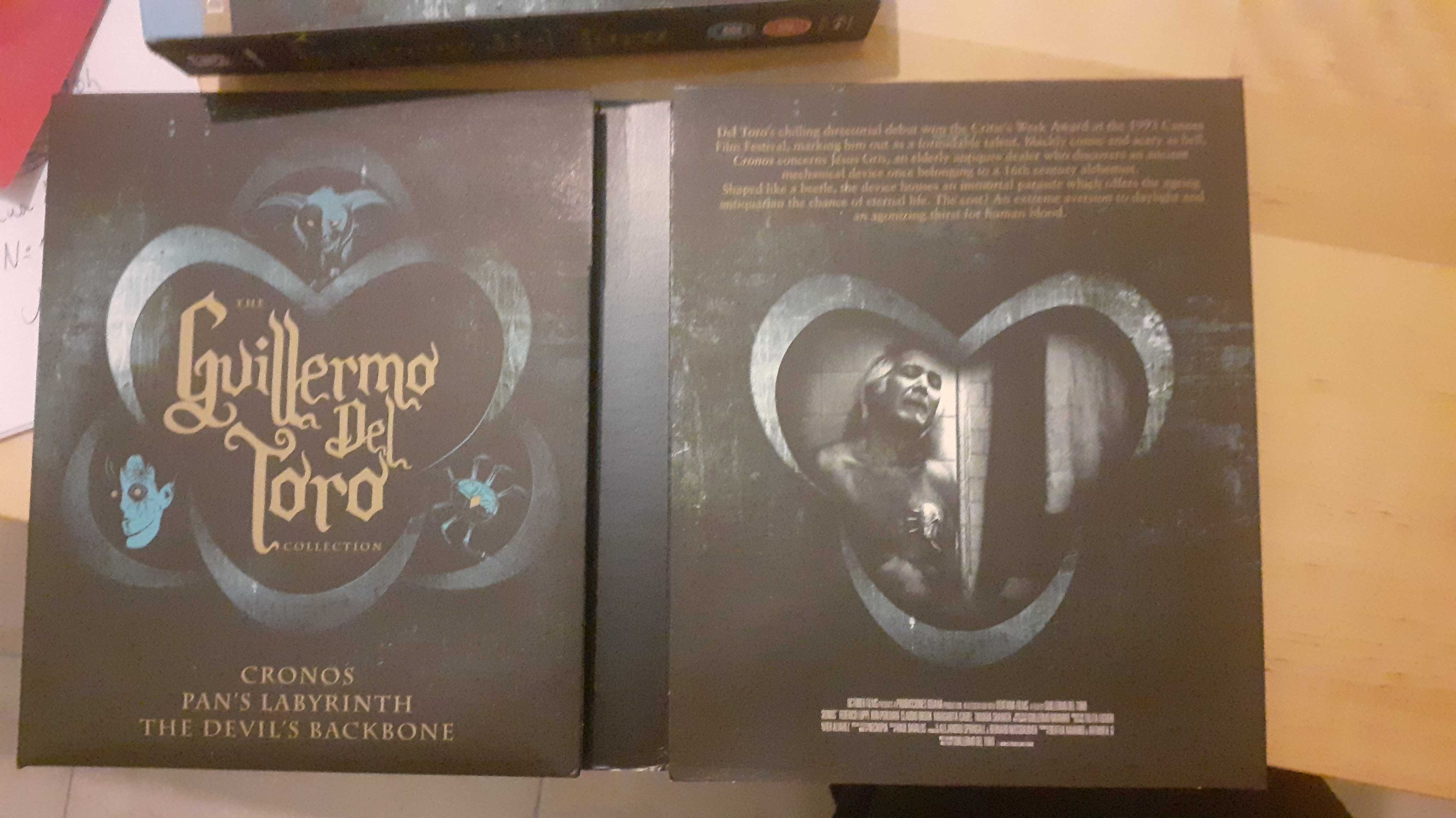 Coleção Blu-Ray Guillermo Del Toro