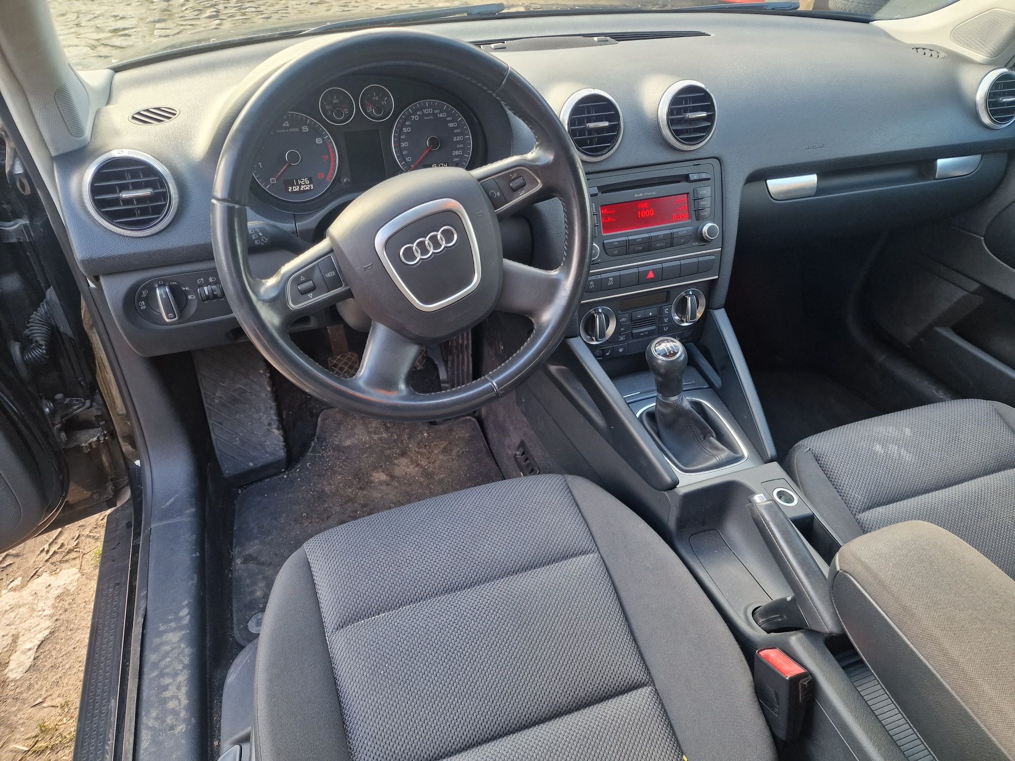 Audi a3 8P lift  1.4 TFSI CAX Lakier LZ9Y NBX samochód na części
