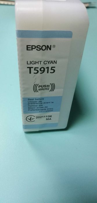 Tusz Epson T5915, T5916, T5911 light cyan, light magenta, black -700ml