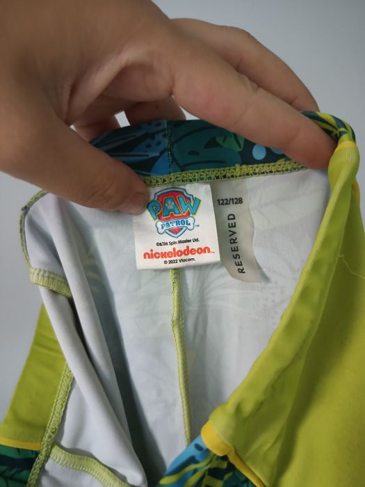 Strój kąpielowy dwuczęściowy, r. 122/128