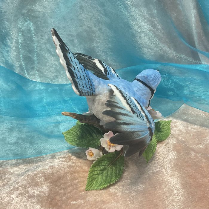 Ave biscuit pintura manual 13 cm