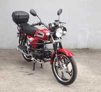 Мотоцикл ALFA FT125-2 Forte чорний червоний 2023 Новий