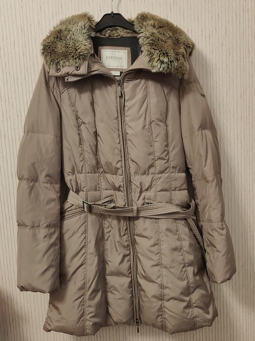 Пальто демісезонне Geox з капюшоном