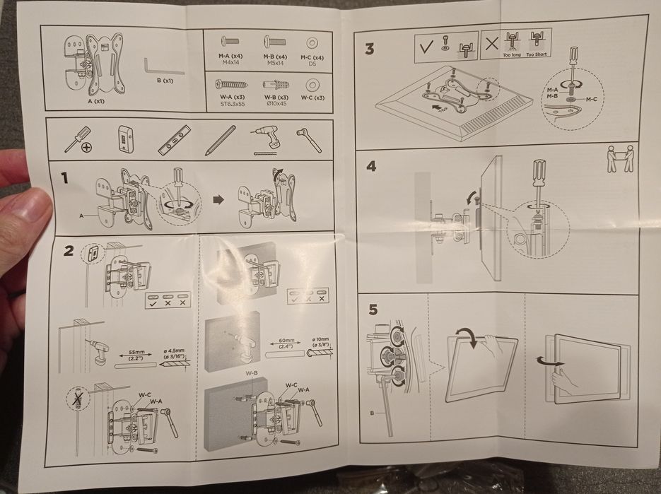 Uchwyt do telewizora PureMounts